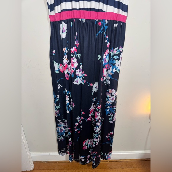 Hazel Blues Crossed in Love Maxi Mommy & Me Dress Size XXL NEW - Picture 3 of 7